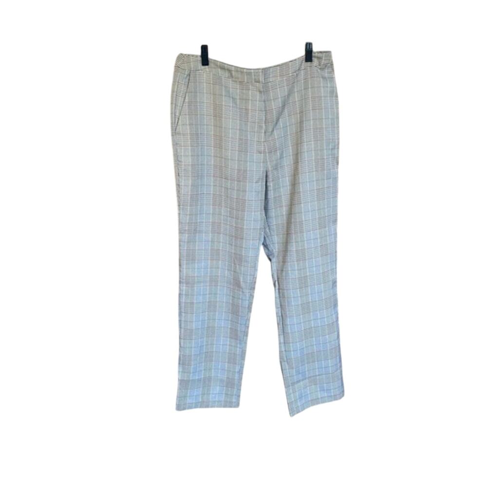 NWT Lulu's Brown Tan Trousers Classic Style large career wear work wear autumn